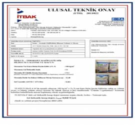 İtbank Ulusal Teknik Onayı