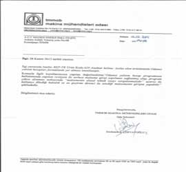 Makine Müh. Odası Hesaplama Programı Giriş