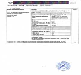 TSE Deney Sonuç Raporları